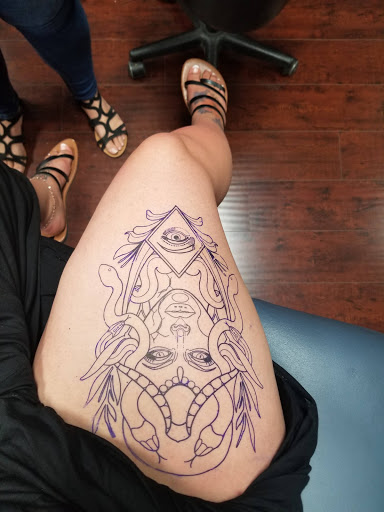 Explore tattoo theme ideas, creative tattoo ideas in Hesperia, available at Black Anchor Collective