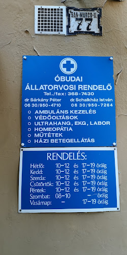 Óbudai Állatorvosi Rendelő - Budapest