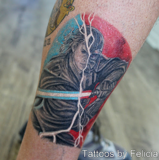 Explore female half sleeve tattoo ideas, creative tattoo ideas in Fort Myers, available at Tiger Lotus Tattoo and Piercing