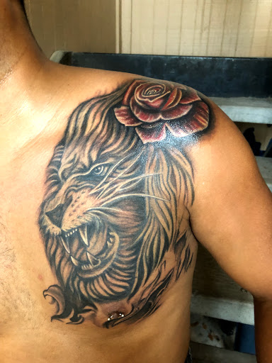 Explore back tattoo cover up ideas, creative tattoo ideas in Houston, available at Artsocietytattoo