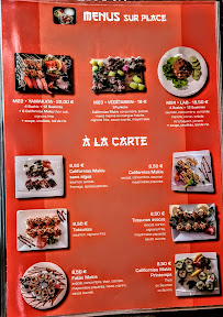Restaurant asiatique Le Samouraï à Périgueux (la carte)