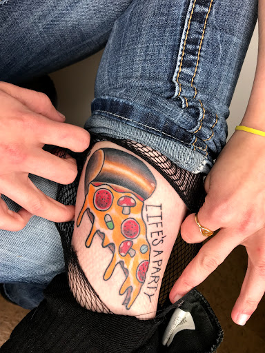 Explore no regrets tattoo ideas, creative tattoo ideas in Kearney, available at Bread N Butter Tattoo