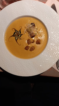 Soupe de potiron du Restaurant français Le Bon Temps à Sénas - n°6