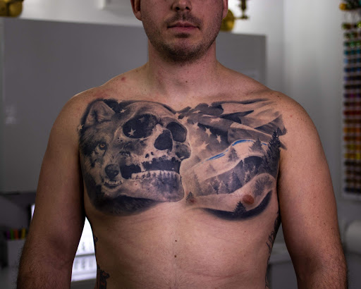 Explore mexican tattoo ideas for men, creative tattoo ideas in Dayton, available at Aisle 9 Tattoo