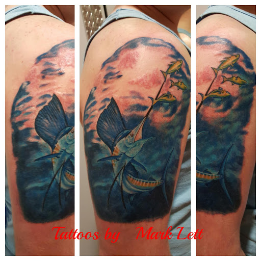 Explore swamp tattoo ideas, creative tattoo ideas in Saint Petersburg, available at Edens Apple Tattoos and Piercings