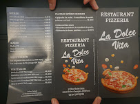 Menu du La Dolce Vita Restaurant/Pizzeria et son distributeur 24h/24 à Saint-Georges-d'Oléron