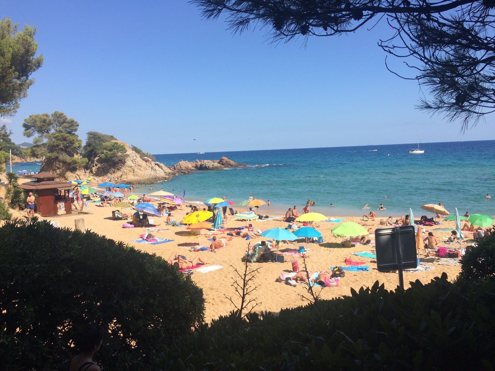 Fotografie cu Plaja Cala Treumal - locul popular printre cunoscătorii de relaxare