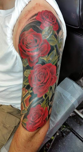 Explore ripped tattoo ideas, creative tattoo ideas in Warrenton, available at Proud Pariah Tattoos Pip Sheetzs Private Studio 