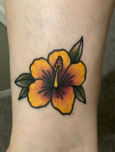 Explore geometric sleeve tattoo ideas, creative tattoo ideas in Honolulu, available at Sacred Art Tattoo Waikiki
