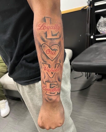 Explore golf tattoo ideas for men, creative tattoo ideas in Lakeville, available at Savage Ink