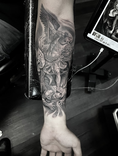 Explore baker tattoo ideas, creative tattoo ideas in Silver City, available at Independent Ink Tattoo
