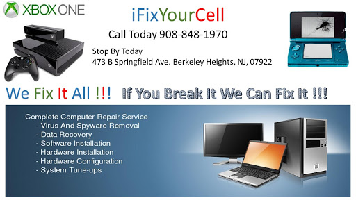 Cell Phone Store «iFix Your Cell», reviews and photos, 473 Springfield Ave, Berkeley Heights, NJ 07922, USA