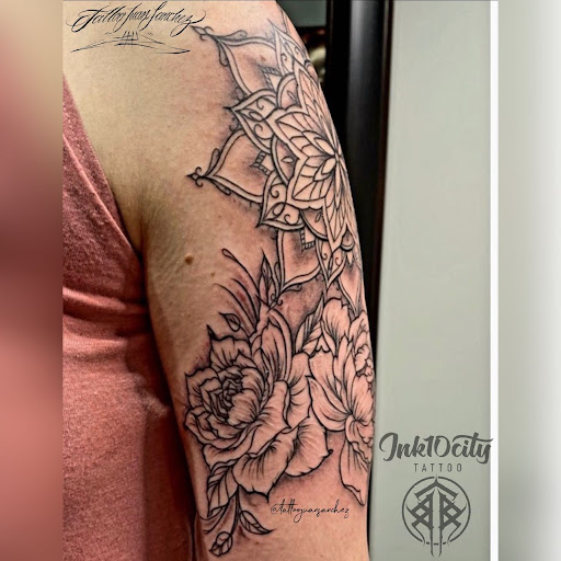 Explore grunge tattoos ideas, creative tattoo ideas in San Antonio, available at Ink10city Tattoo Shop