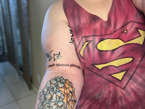Explore tattoo ideas shoulder blade, creative tattoo ideas in Stuart, available at Tiger Shark Tattoo Studio