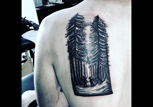 Find tattoo ideas on leg for your next unique tattoo in Sarasota at Z-Edge Tattoo and Body Piercing North Shop