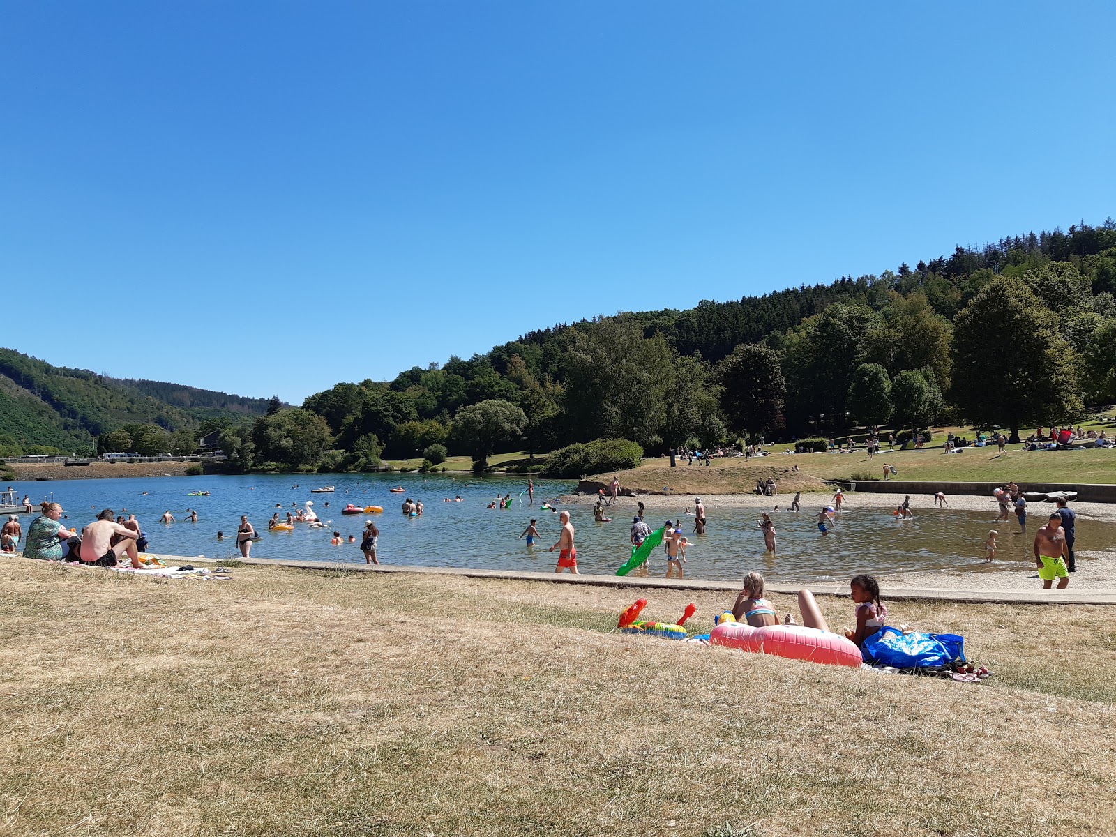 Photo of Freibad am Rursee with turquoise pure water surface