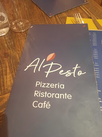 Al Pesto Pizzeria Trattoria à Saubusse menu