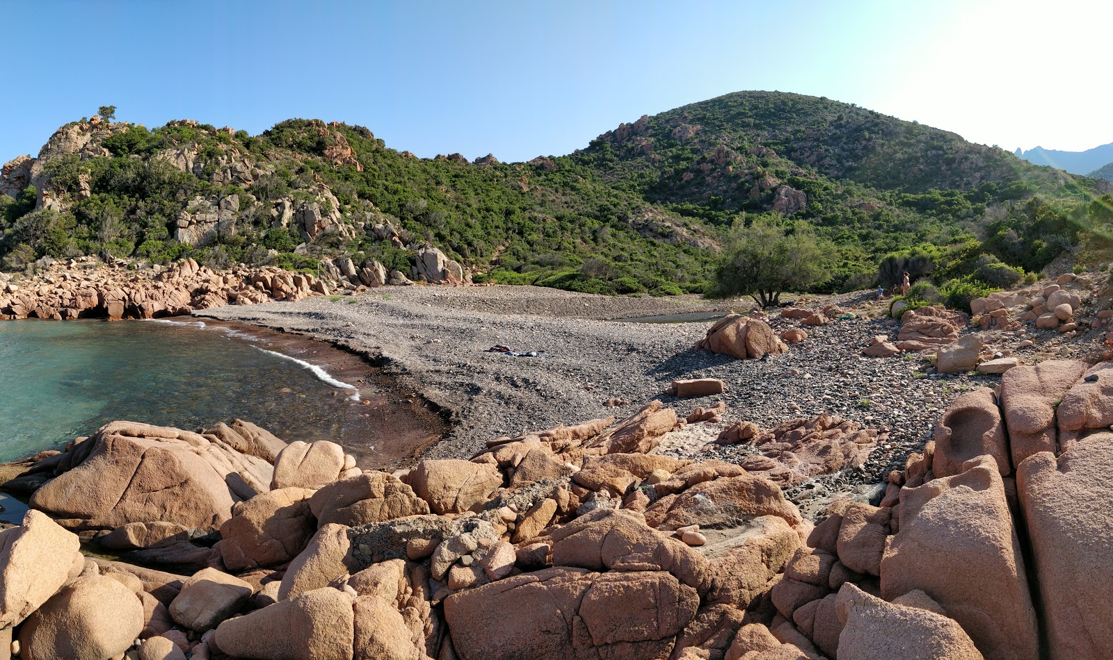 Foto av Cala E' Luas Beach beläget i naturområde