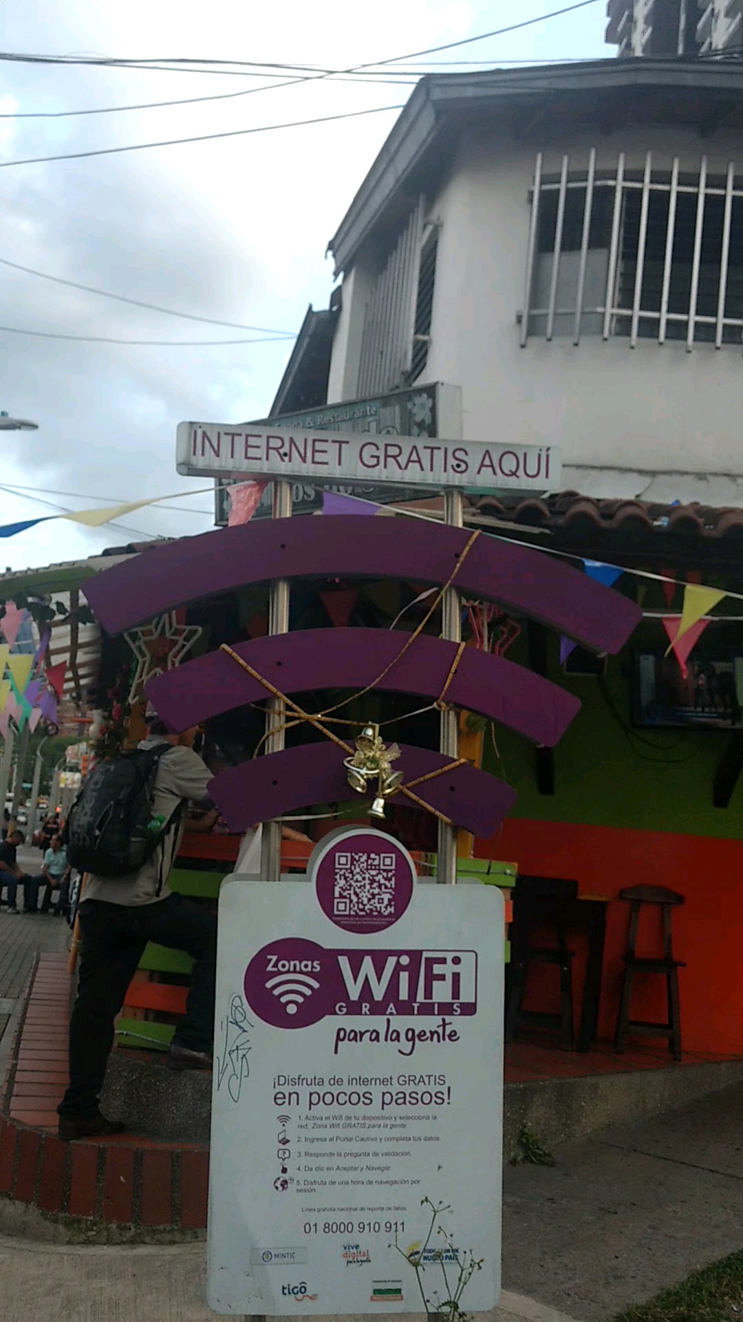 Zona Wifi Gratis Para La Gente - Sabaneta