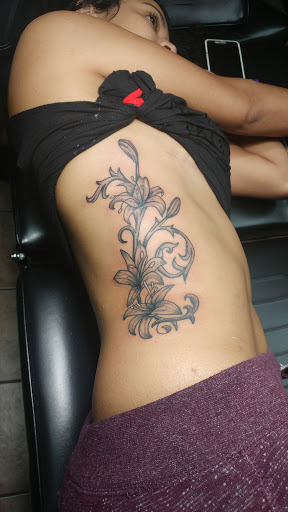 Explore arm blackout tattoo ideas, creative tattoo ideas in Bethlehem, available at Southside Ink