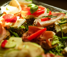 Baguette and book photo