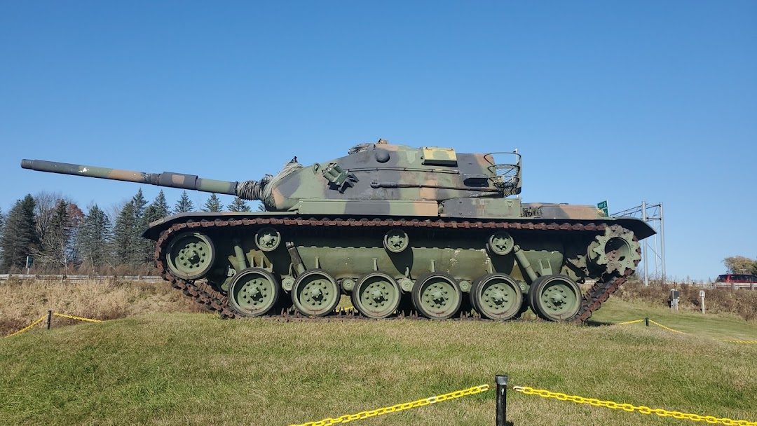 Veterans Memorial tank