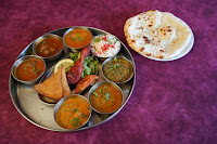 Thali du Restaurant indien Restaurant Le Rajasthan à Marseille - n°1