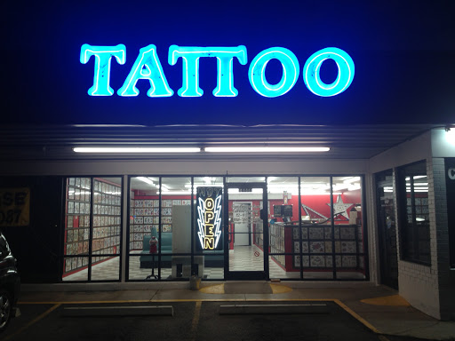 Eye For An Eye Tattoo Parlor, 1405 N Frazier St, Conroe, TX 77301, USA, 