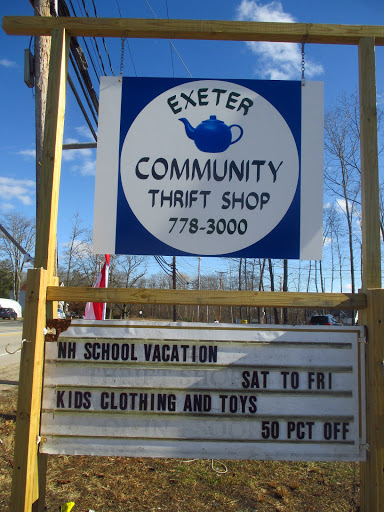 Thrift Store «Exeter Community Thrift Shop», reviews and photos, 96 Epping Rd, Exeter, NH 03833, USA