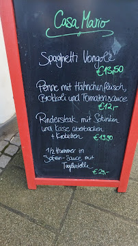Restaurant italien Casa Mario à Bremen (le menu)