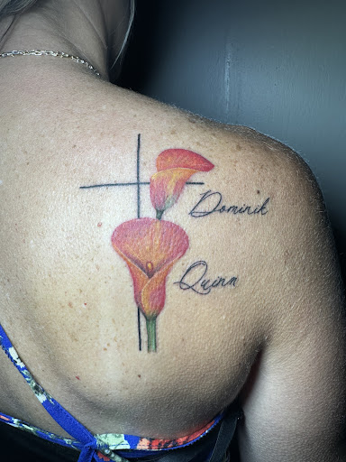 Explore moon phase tattoo ideas, creative tattoo ideas in Merrillville, available at Sacred Moon Private Tattoo Studio