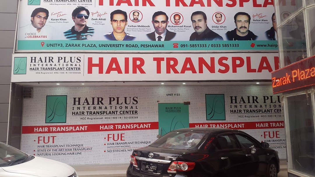 Dr Nasirs Hair Plus hair transplant center.