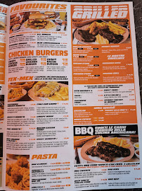 America Graffiti à Settima menu