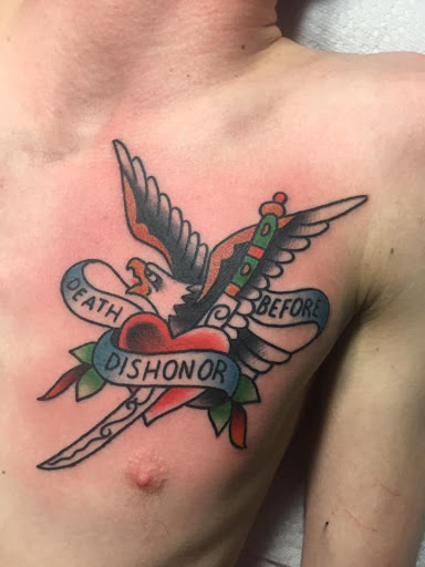 Explore cute witch tattoo ideas, creative tattoo ideas in Lake Villa, available at Eternal Tiger Tattoo