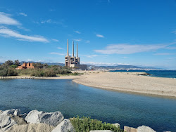 Photo de Platja del Litoral avec rivage droit, long