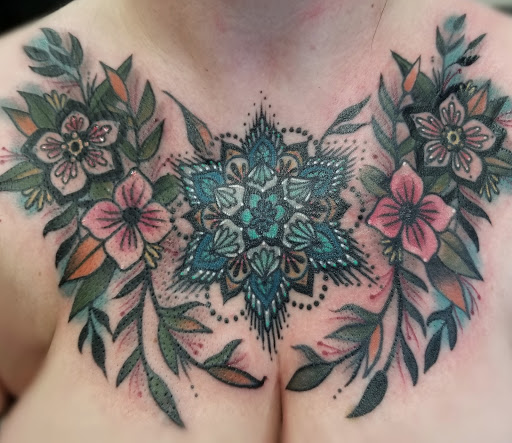 Explore heart tattoo ideas for females, creative tattoo ideas in Three Rivers, available at Portfolio Ink, LLC