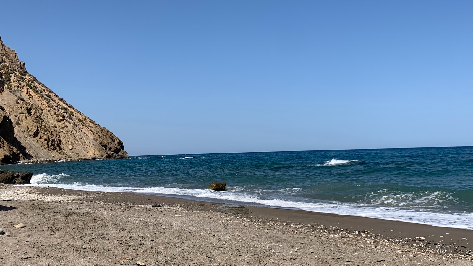 Foto de Bordenares beach com relativamente limpo nível de limpeza