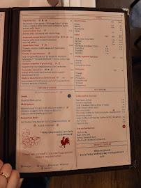 Menu / carte de Sacré Frenchy ! à Paris