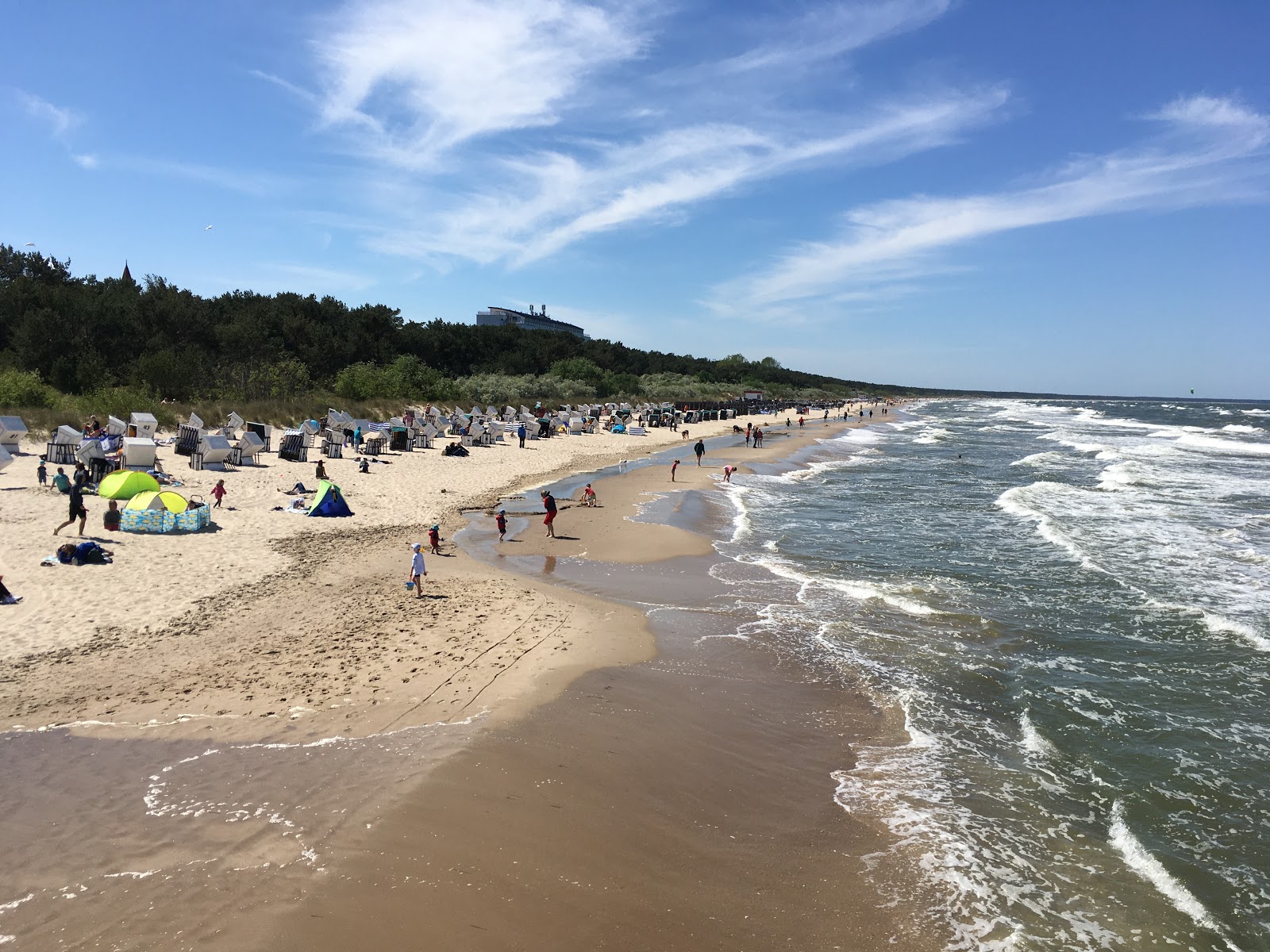 Zdjęcie Plaża w Zinnowitz z proste i długie
