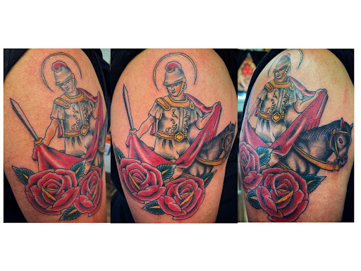 Explore linear tattoo ideas, creative tattoo ideas in Madera, available at Sea Wolf Tattoo