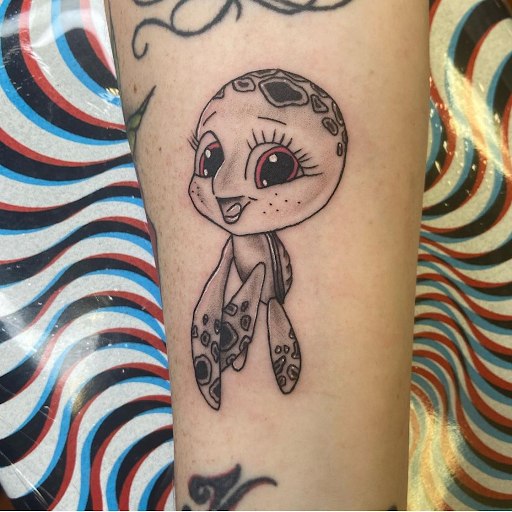 Explore song tattoo ideas, creative tattoo ideas in Aledo, available at Elevated Tattoo & Piercing