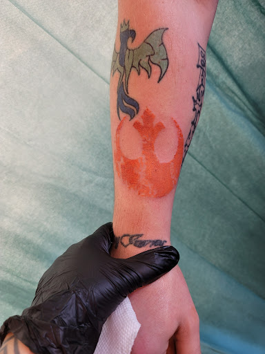 Explore planchette tattoo ideas, creative tattoo ideas in Toledo, available at Art Bound Studio