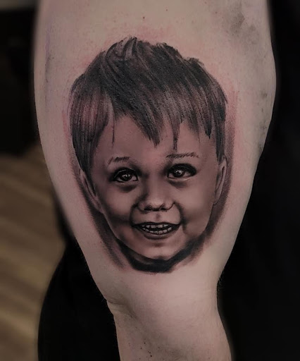 Explore villain tattoo ideas, creative tattoo ideas in Mc Kees Rocks, available at Exile Ink