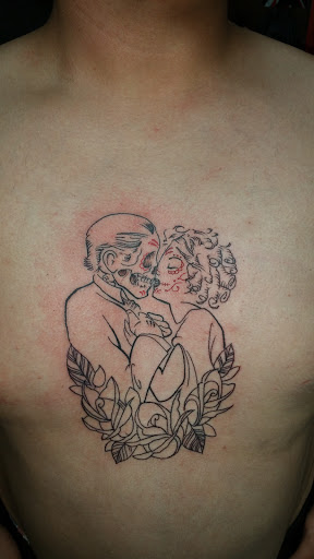 Explore scooby doo tattoo ideas, creative tattoo ideas in Foley, available at Black Sheep Custom Tattoos and Piercings