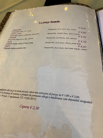 Marechiaro Ristorante Pizzeria à Padua menu
