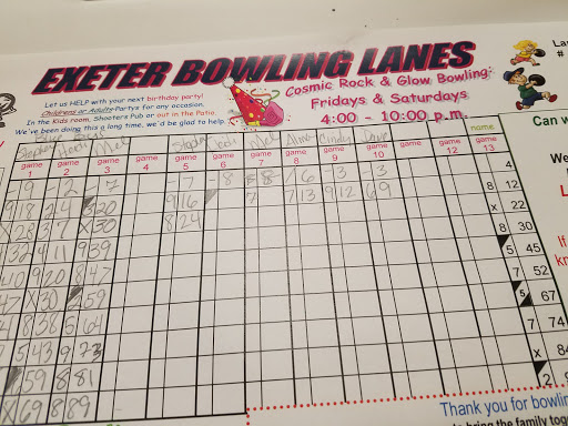 Bowling Alley «Exeter Bowling Lanes», reviews and photos, 6 Columbus Ave, Exeter, NH 03833, USA