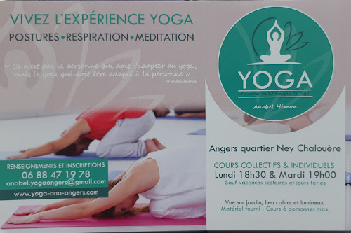 Cours de yoga Yoga Ana Angers Angers