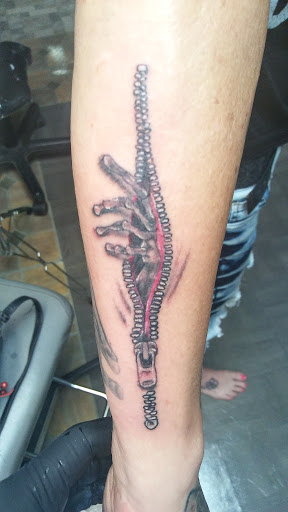 Explore musical tattoo ideas, creative tattoo ideas in Big Spring, available at A Mom & Pop Tattoo Shop