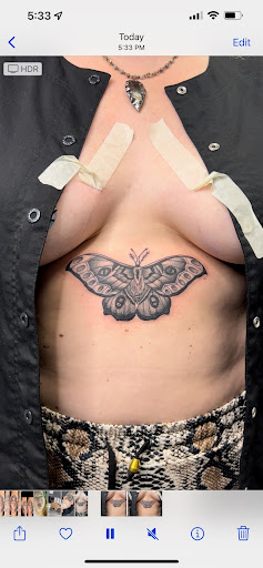 Explore roots tattoo ideas, creative tattoo ideas in Meridian, available at Creative Pain Tattoo Studio