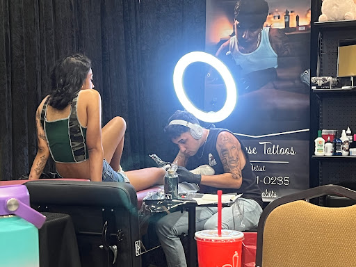 Explore maple leaf tattoo ideas, creative tattoo ideas in Davenport, available at Eclipse Tattoos
